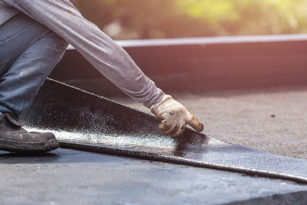 Professional Crawl Space Encapsulation technician working in Union City, IN